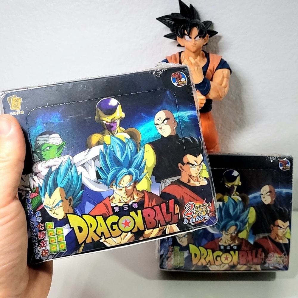Dragon Ball Z Trading Card Game Blue Flame Edition SEALED Booster Box TCG NEW